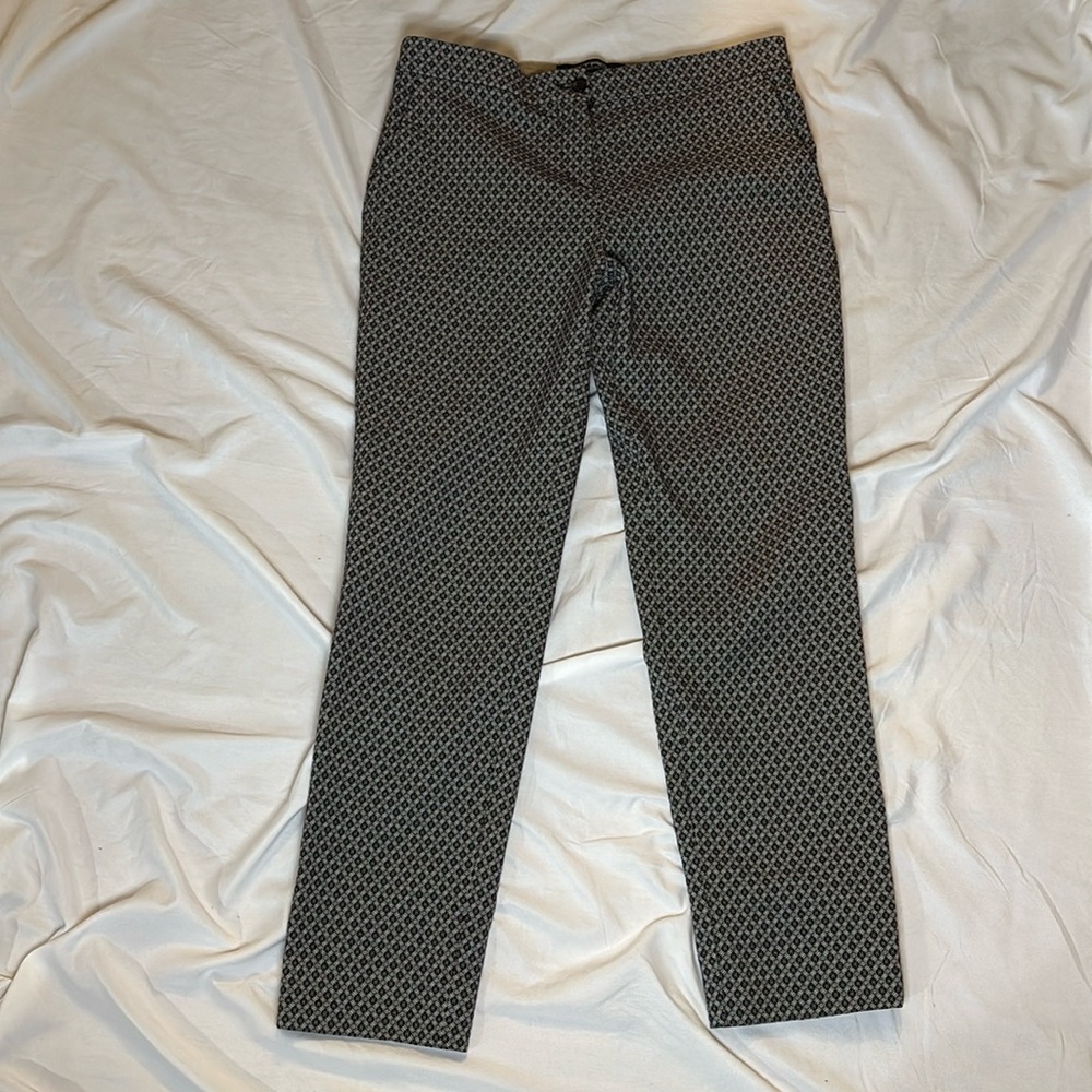 Etro jacquard cigarette trouser size 42 (Italian size) size 6 (USA)